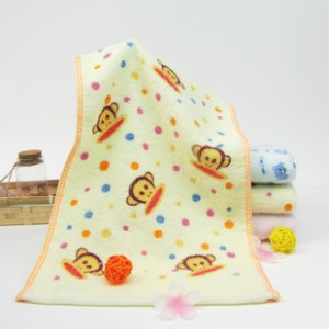 【6253-无捻三针印花童巾】纯棉儿童小毛巾  多花型 超柔软