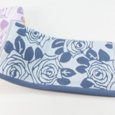 【6397-牡丹割绒纯棉毛巾】 洁丽雅同款 全棉超市特供