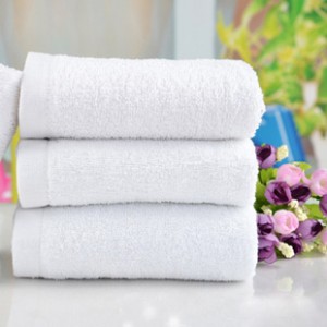 【B14000-70克、80克、90克、100克】白毛巾 宾馆洗浴专用