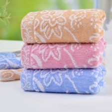 【6352-雪花竹纤维毛巾】特供超市毛巾