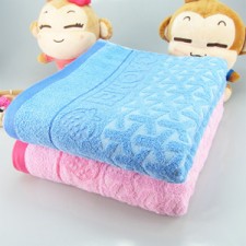 【6901-草莓单人毛巾被】加大加厚纯棉毛巾被