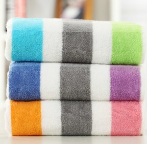 【5021- 彩条横织】多妙毛巾 洁丽雅同款 纯棉 高档 男士毛巾 超市礼品