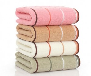 【6356三丝带毛巾】纯棉32股水毛巾高阳厂家批发商超礼品日用广告礼品定制logo