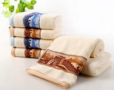 【6312-长城毛巾】厂家直销新品 纯棉长城毛巾 创意礼品毛巾