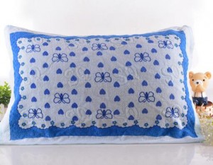 【6807-3-割绒印花厚款学生枕巾】 厂家直销 纯棉割绒印花枕巾 学生 劳保福利专供